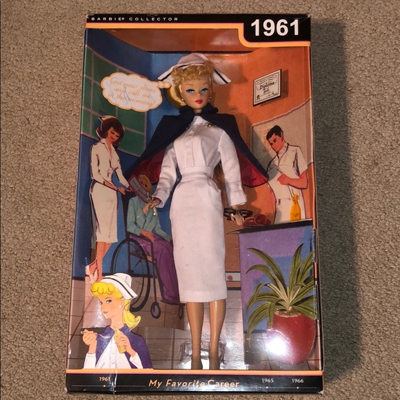 nurse barbie 1961